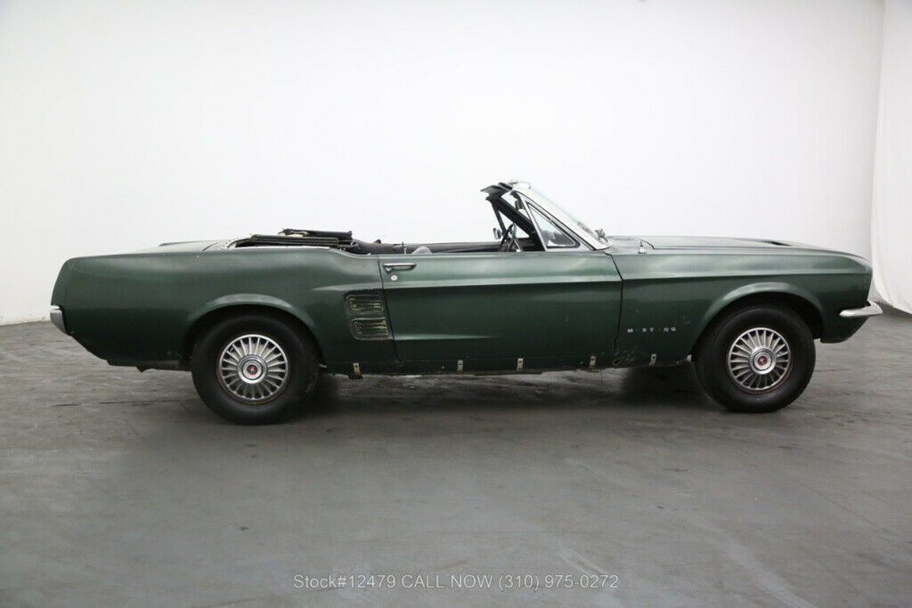 1967 Green Ford Mustang