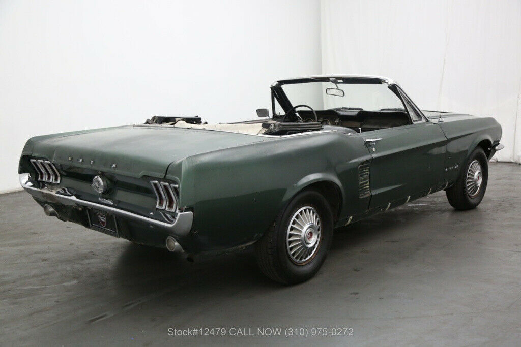 1967 Green Ford Mustang