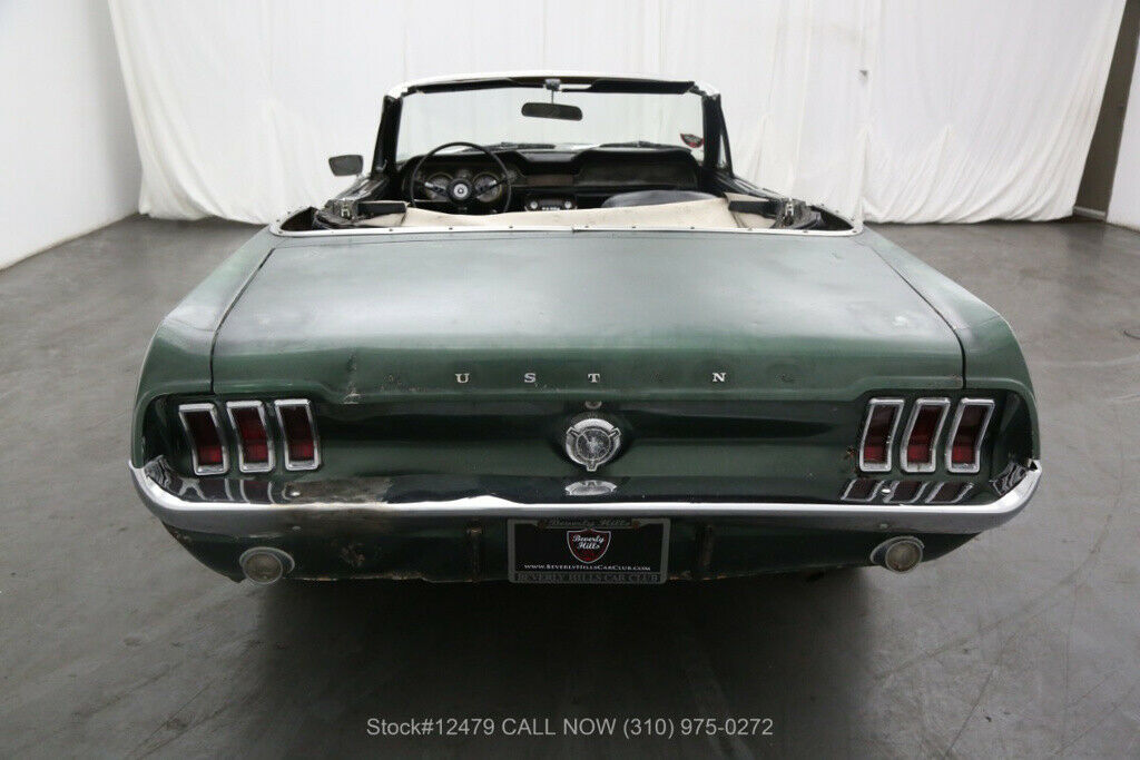 1967 Green Ford Mustang
