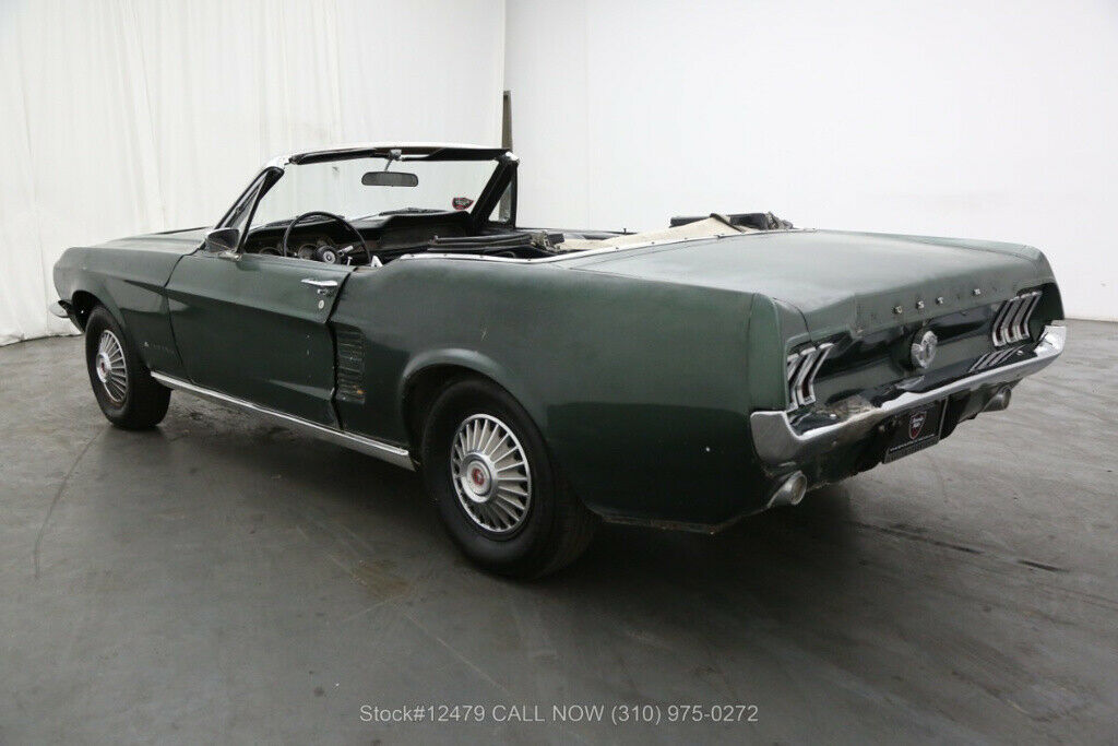 1967 Green Ford Mustang