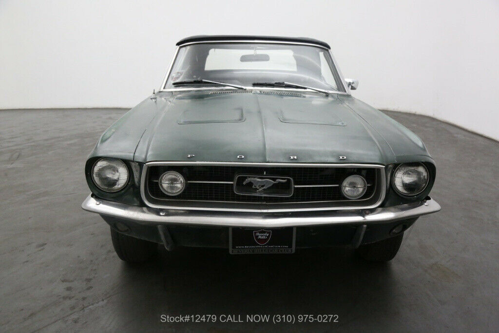 1967 Green Ford Mustang