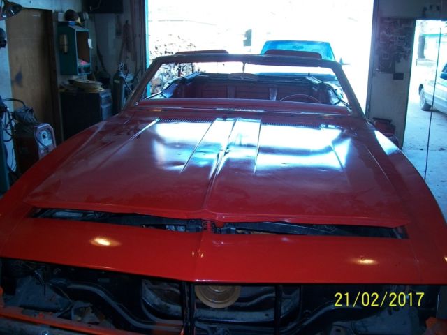 1967 Red Chevrolet Camaro