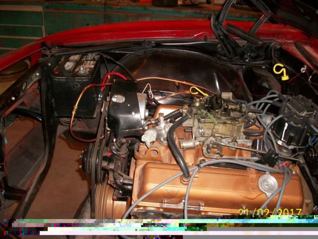 1967 Red Chevrolet Camaro