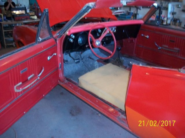 1967 Red Chevrolet Camaro