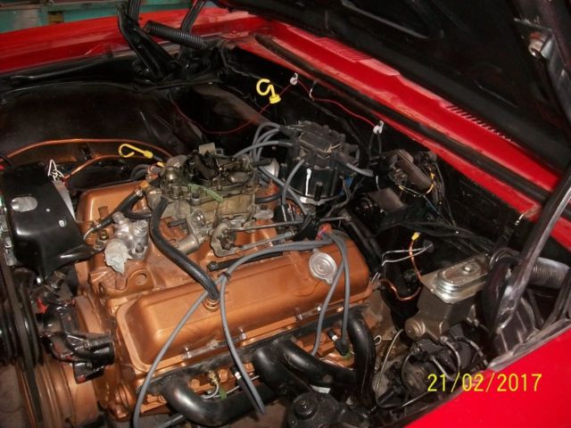 1967 Red Chevrolet Camaro