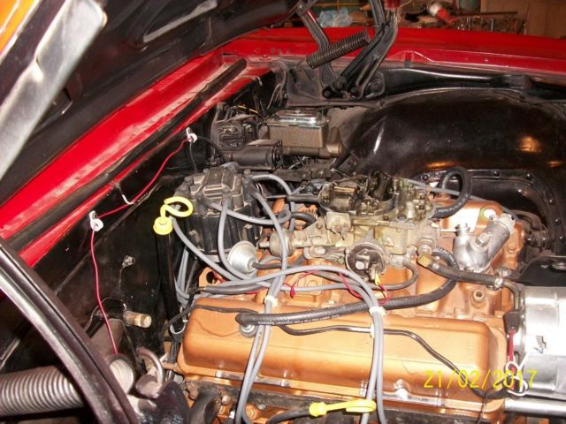 1967 Red Chevrolet Camaro