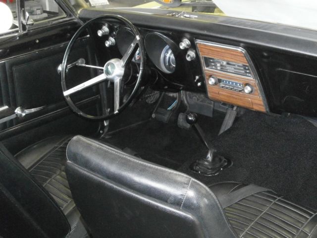 1967 Yellow Pontiac Firebird Convertible