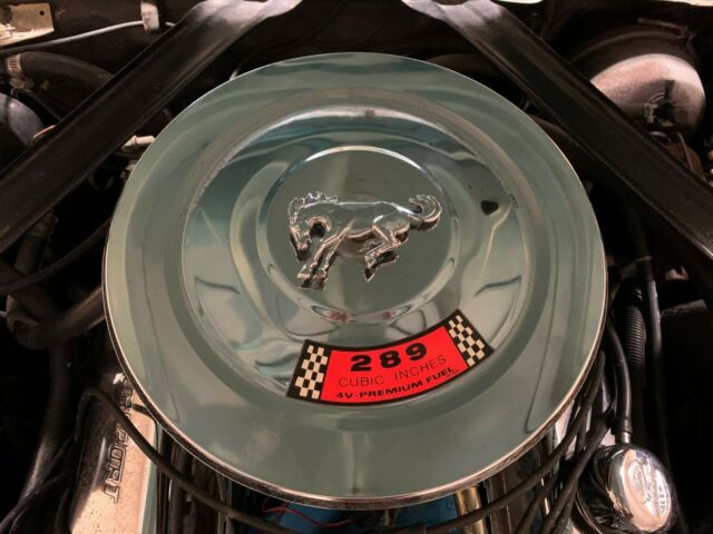 1967 Frost Turquoise Ford Mustang Convertible