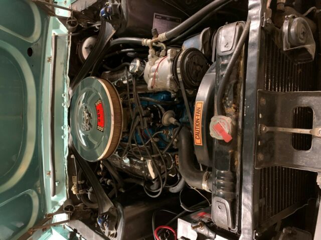 1967 Frost Turquoise Ford Mustang Convertible