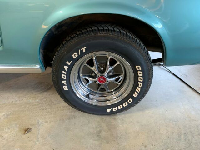 1967 Frost Turquoise Ford Mustang Convertible