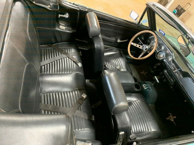 1967 Frost Turquoise Ford Mustang Convertible