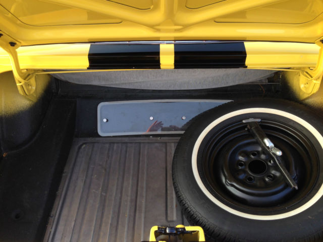 1967 Yellow with Black Stripes Ford Mustang Convertible