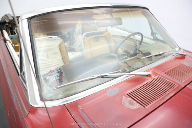 1967 Red Ford Mustang