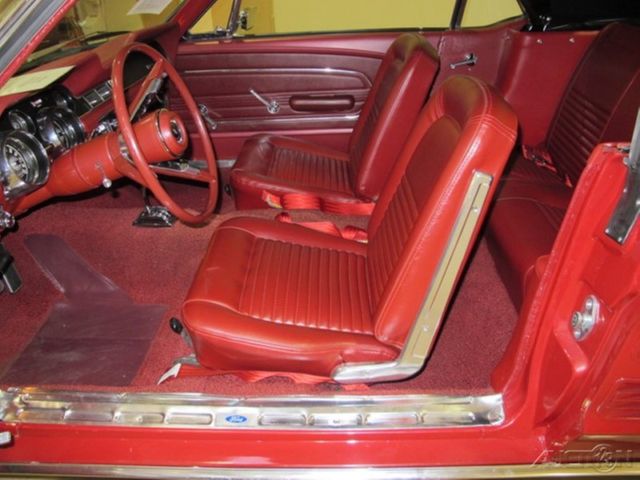 1967 Red Ford Mustang