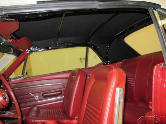 1967 Red Ford Mustang