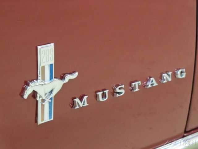 1967 Red Ford Mustang