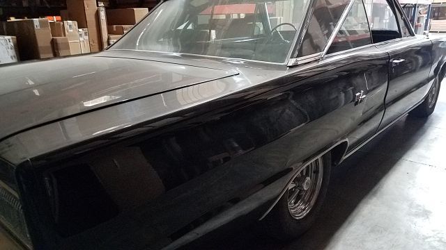 1967 Black Dodge Coronet