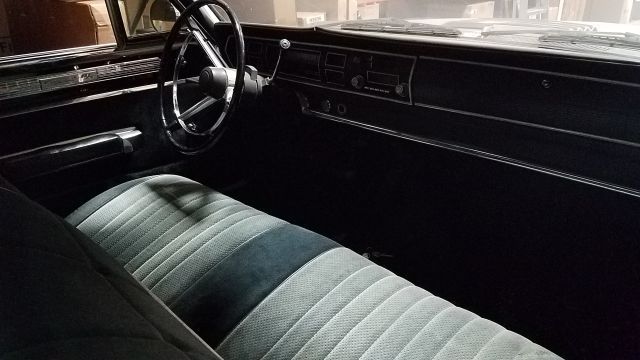 1967 Black Dodge Coronet