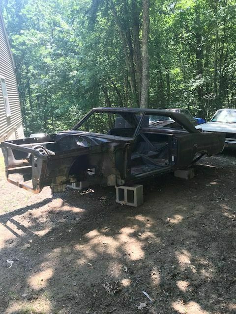 1967 Dark Blue Dodge Coronet Hardtop