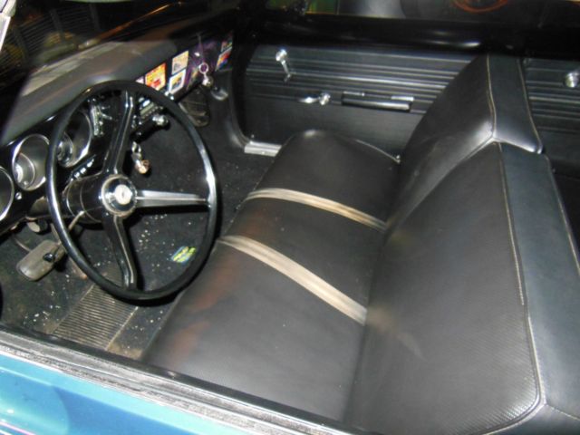 1967 Green Chevrolet Corvair Coupe