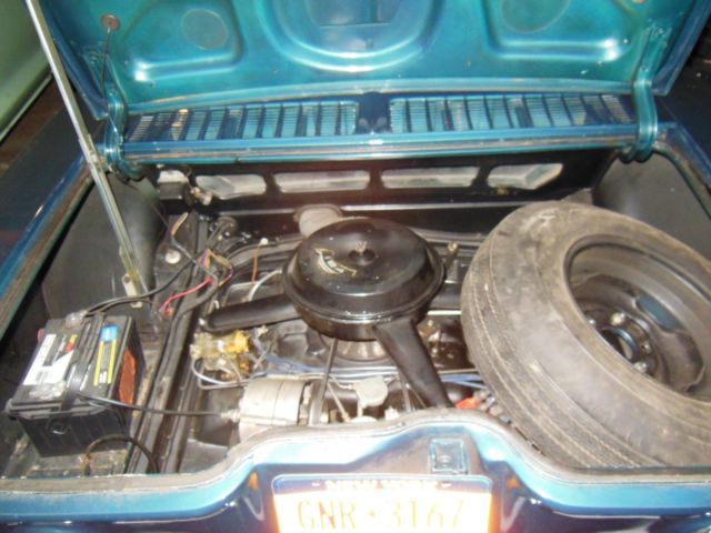 1967 Green Chevrolet Corvair Coupe