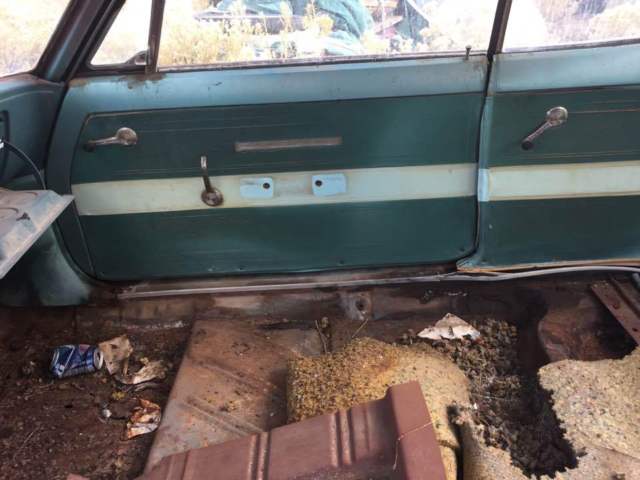 1967 Turquoise Chevrolet Corvair Coupe