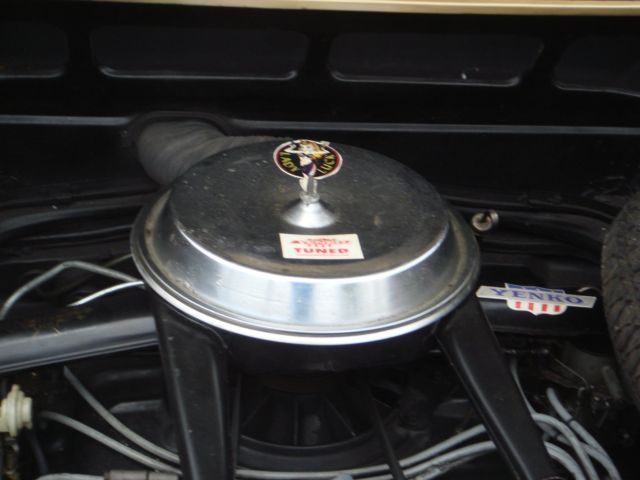 1967 Gold Chevrolet Corvair Convertible