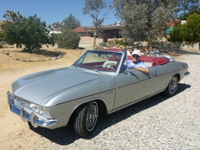 1967 Silver Chevrolet Corvair Convertible