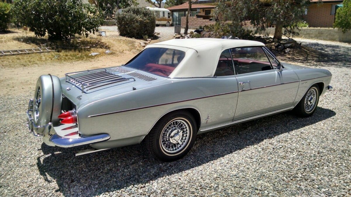 1967 Silver Chevrolet Corvair Convertible