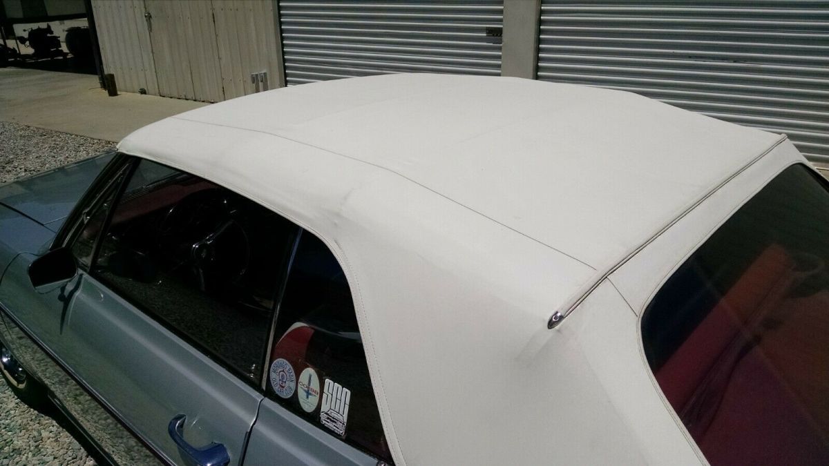 1967 Silver Chevrolet Corvair Convertible