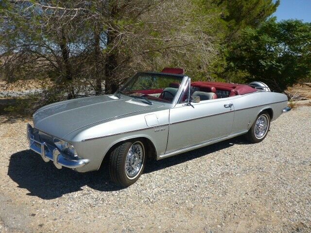 1967 Silver Chevrolet Corvair Convertible