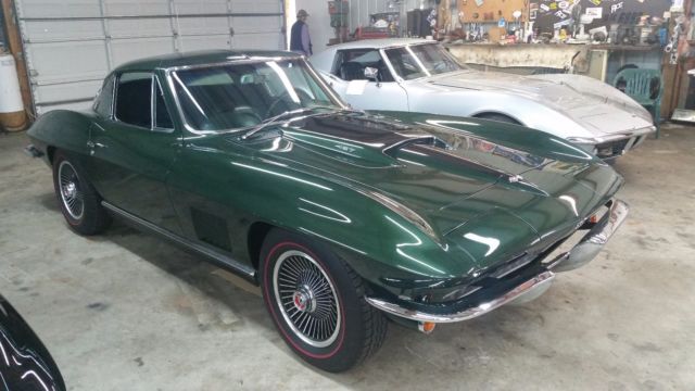 1967 Goodwood Green Chevrolet Corvette Coupe