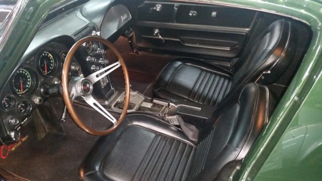 1967 Goodwood Green Chevrolet Corvette Coupe