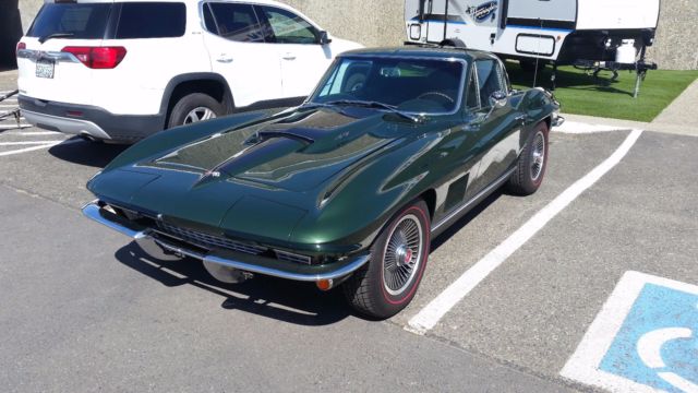 1967 Goodwood Green Chevrolet Corvette Coupe