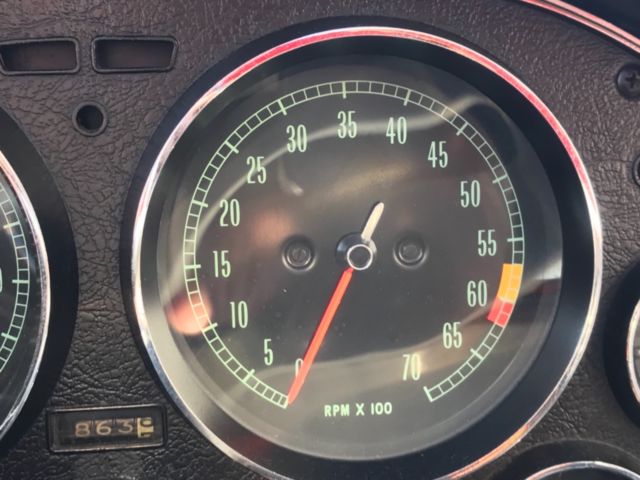 1967 Red Chevrolet Corvette