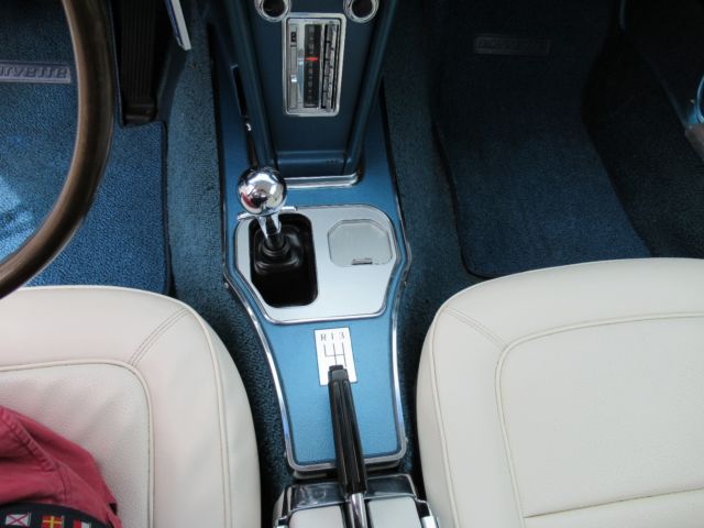 1967 Blue Chevrolet Corvette Coupe