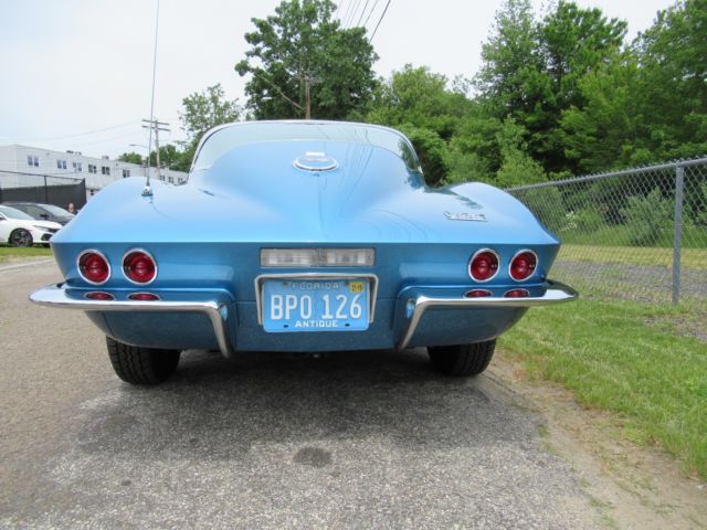 1967 Blue Chevrolet Corvette Coupe