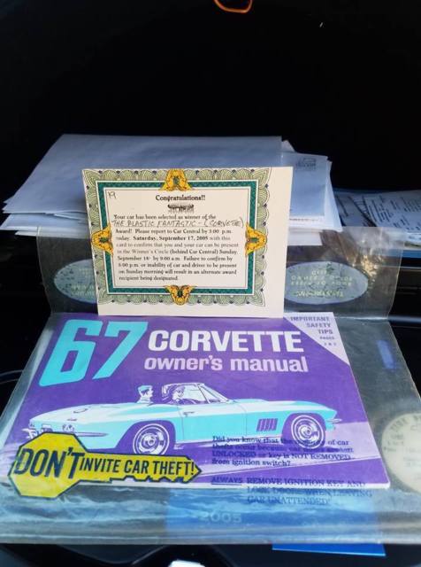 1967 Yellow Chevrolet Corvette