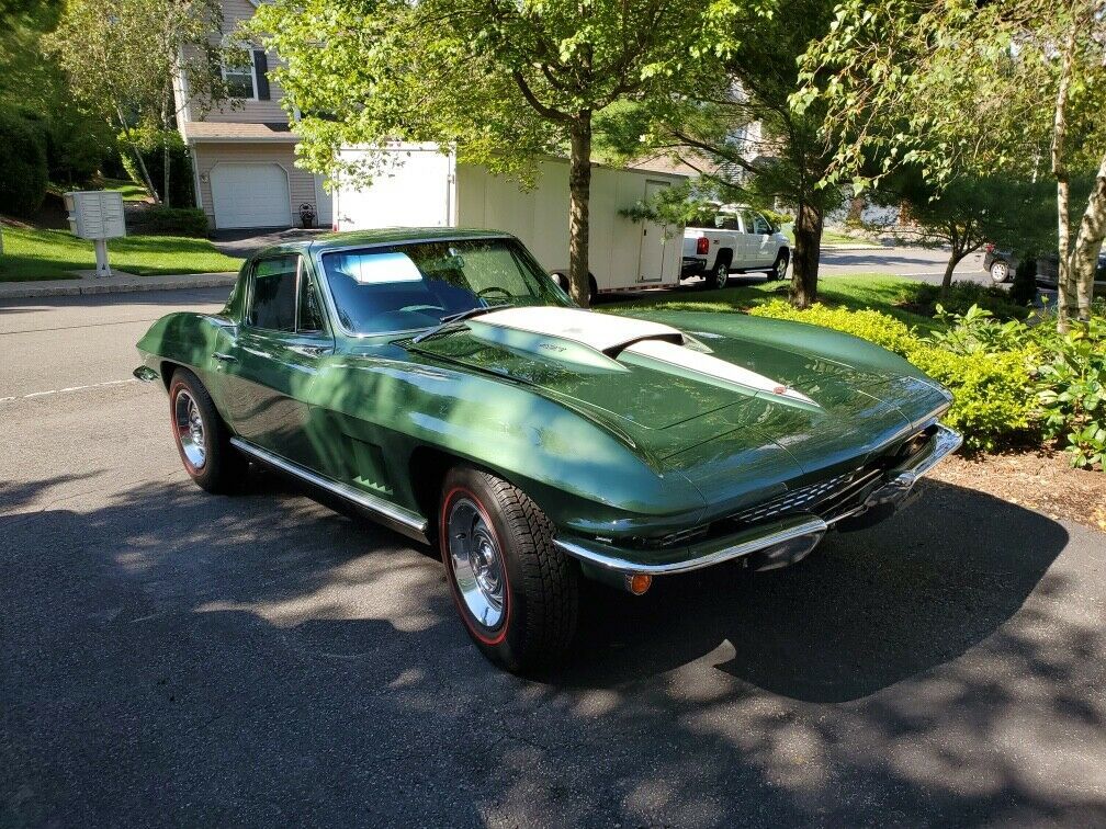 1967 Green Chevrolet Corvette Coupe