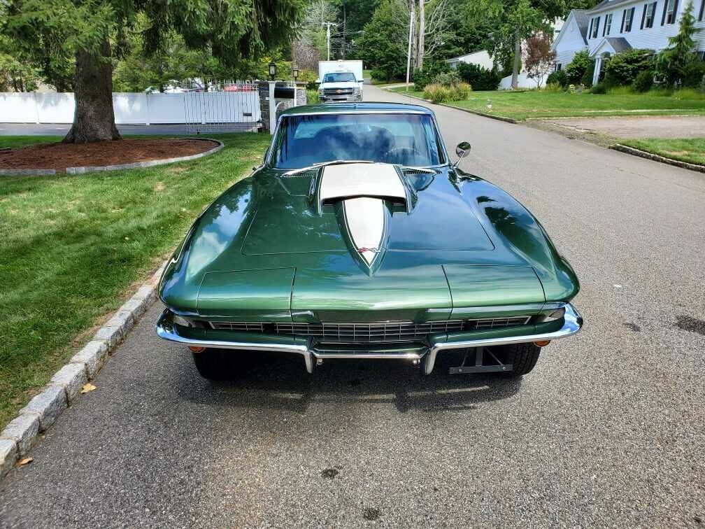 1967 Green Chevrolet Corvette Coupe
