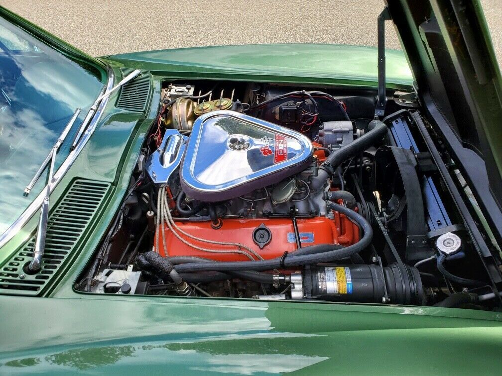1967 Green Chevrolet Corvette Coupe
