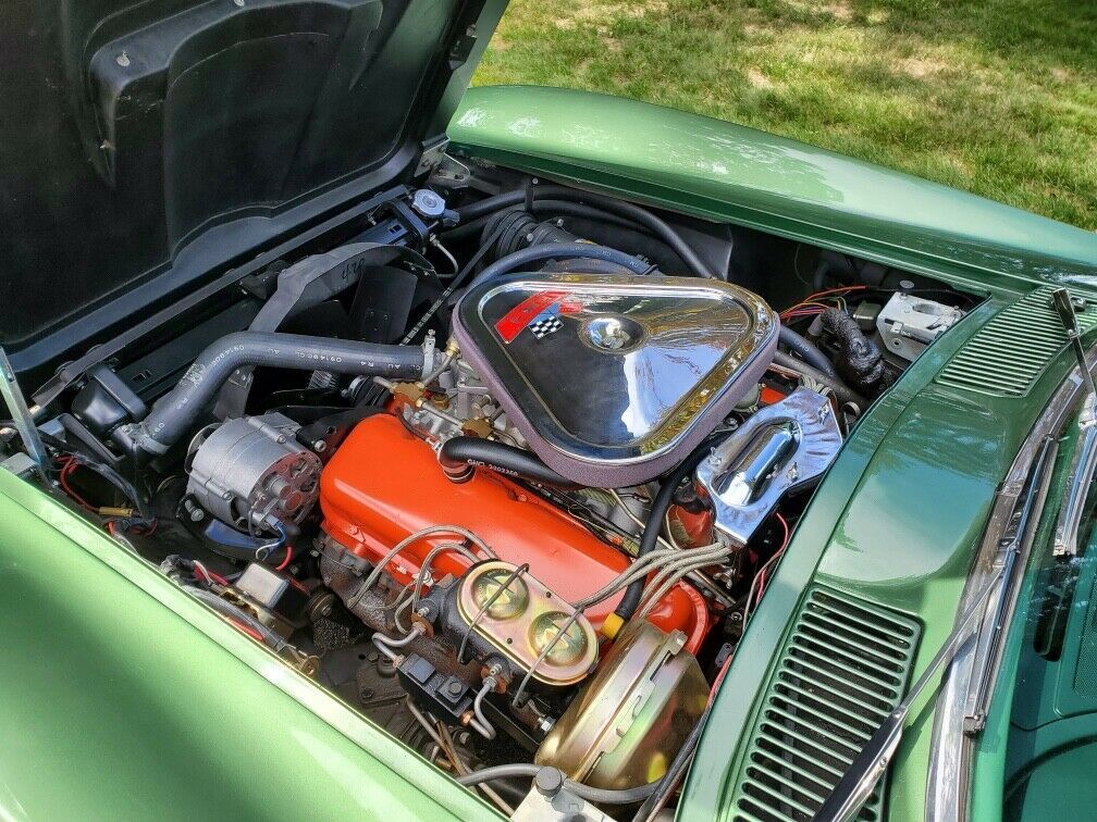 1967 Green Chevrolet Corvette Coupe
