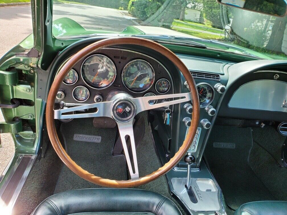1967 Green Chevrolet Corvette Coupe