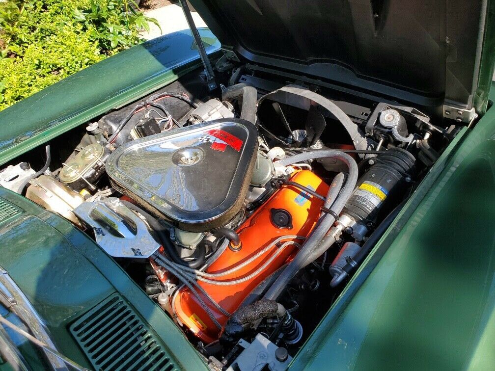 1967 Green Chevrolet Corvette Coupe
