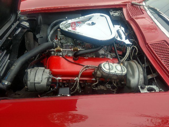 1967 red Chevrolet Corvette Convertible