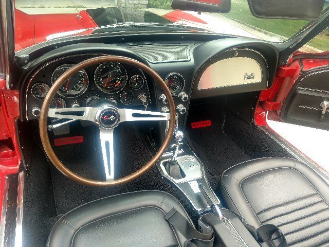 1967 red Chevrolet Corvette Convertible