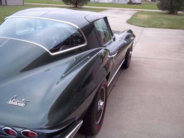 1967 Green Chevrolet Corvette