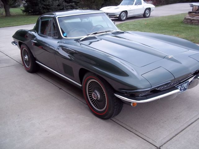 1967 Green Chevrolet Corvette
