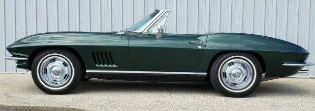 1967 Goodwood Green Chevrolet Corvette Convertible