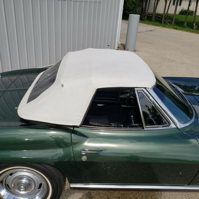 1967 Goodwood Green Chevrolet Corvette Convertible